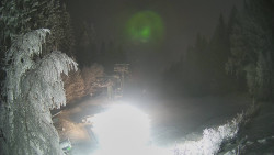 Výstupní stanice lanové dráhy