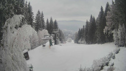 Výstupní stanice lanové dráhy