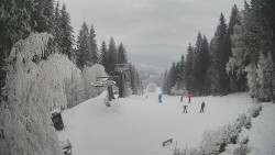 Výstupní stanice lanové dráhy