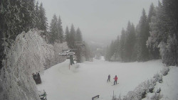 Výstupní stanice lanové dráhy