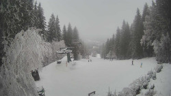 Výstupní stanice lanové dráhy