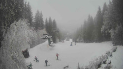 Výstupní stanice lanové dráhy