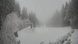 Výstupní stanice lanové dráhy