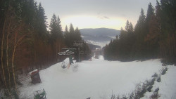 Výstupní stanice lanové dráhy