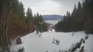 SKICENTRUM Miroslav Lipová Lázně - Výstupní stanice lanové dráhy - 5.2.2026 v 11:00