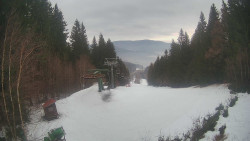 Výstupní stanice lanové dráhy