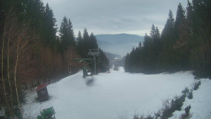 SKICENTRUM Miroslav Lipová Lázně - Výstupní stanice lanové dráhy - 5.2.2026 v 17:00