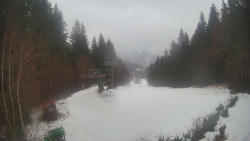 Výstupní stanice lanové dráhy