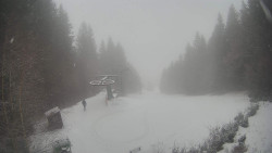 Výstupní stanice lanové dráhy