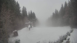 Výstupní stanice lanové dráhy