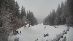 Výstupní stanice lanové dráhy