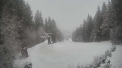 Výstupní stanice lanové dráhy