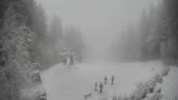 Výstupní stanice lanové dráhy