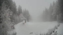 Výstupní stanice lanové dráhy