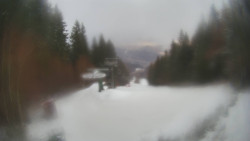 Výstupní stanice lanové dráhy