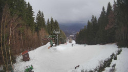 Výstupní stanice lanové dráhy