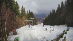 Výstupní stanice lanové dráhy