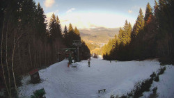 Výstupní stanice lanové dráhy