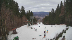 Výstupní stanice lanové dráhy