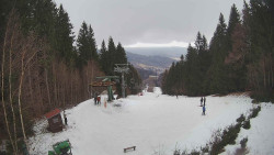 Výstupní stanice lanové dráhy