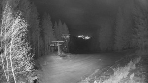 SKICENTRUM Miroslav Lipová Lázně - Výstupní stanice lanové dráhy - 12.2.2026 v 04:15