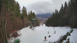 Výstupní stanice lanové dráhy