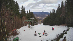 SKICENTRUM Miroslav Lipová Lázně - Výstupní stanice lanové dráhy - 12.2.2026 v 12:00