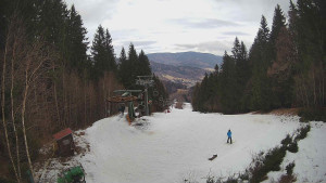 SKICENTRUM Miroslav Lipová Lázně - Výstupní stanice lanové dráhy - 12.2.2026 v 14:15