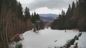 SKICENTRUM Miroslav Lipová Lázně - Výstupní stanice lanové dráhy - 12.2.2026 v 14:30