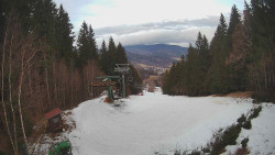 Výstupní stanice lanové dráhy