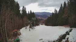 Výstupní stanice lanové dráhy