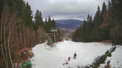 Výstupní stanice lanové dráhy