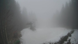 Výstupní stanice lanové dráhy