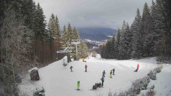 Výstupní stanice lanové dráhy