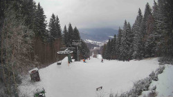 Výstupní stanice lanové dráhy