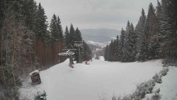 Výstupní stanice lanové dráhy