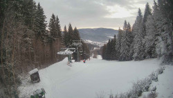 Výstupní stanice lanové dráhy