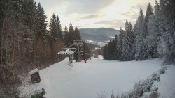 Výstupní stanice lanové dráhy