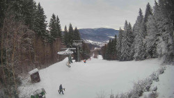 Výstupní stanice lanové dráhy