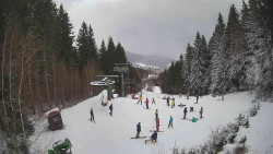 Výstupní stanice lanové dráhy