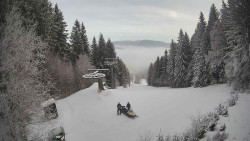 Výstupní stanice lanové dráhy