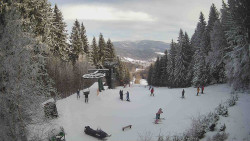 Výstupní stanice lanové dráhy