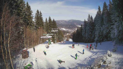 Výstupní stanice lanové dráhy