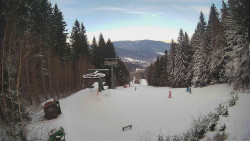 Výstupní stanice lanové dráhy