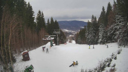 Výstupní stanice lanové dráhy