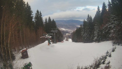 Výstupní stanice lanové dráhy