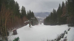 Výstupní stanice lanové dráhy