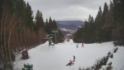 Výstupní stanice lanové dráhy