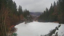 Výstupní stanice lanové dráhy