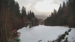 Výstupní stanice lanové dráhy